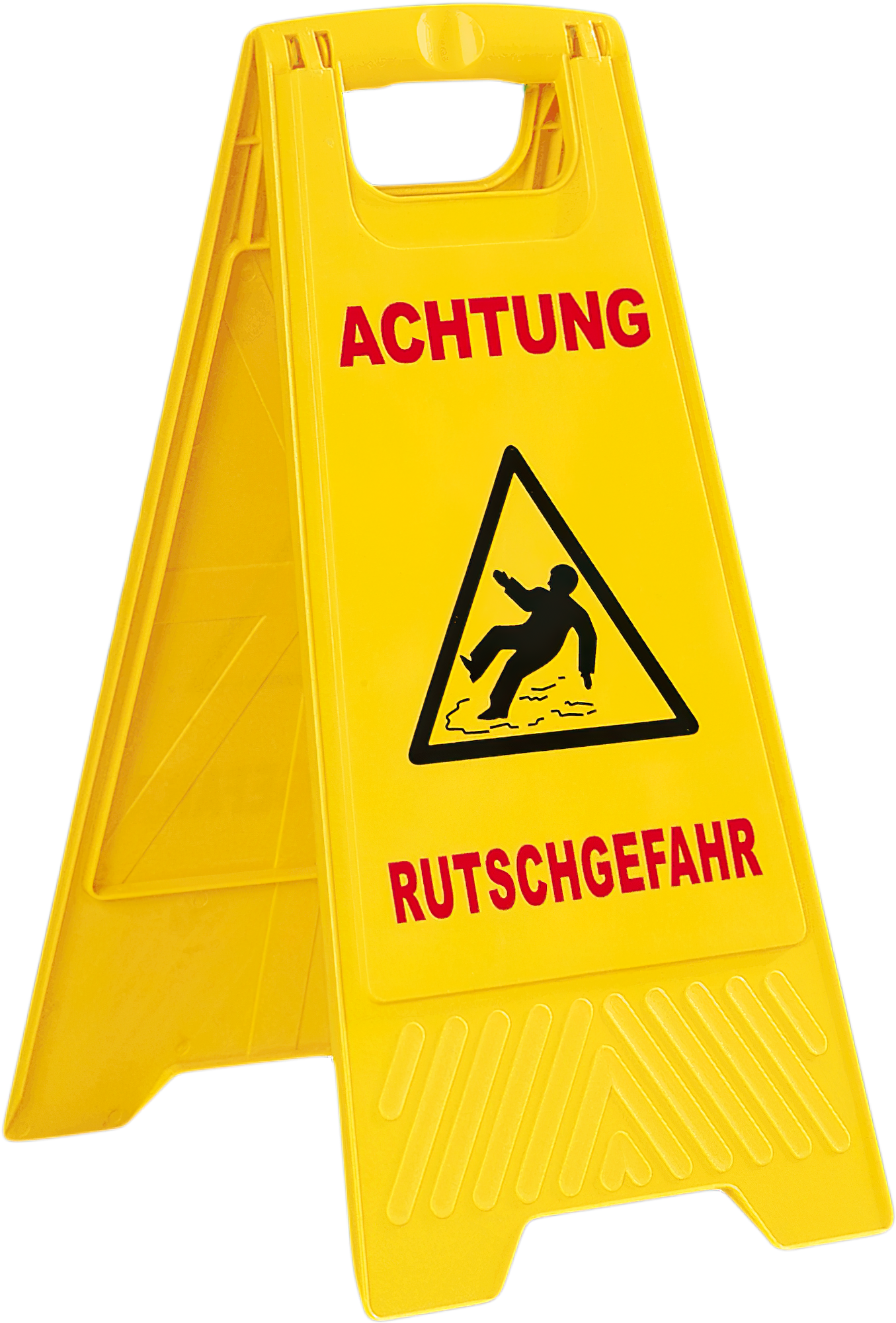 Hinweisschild "Rutschgefahr" Kunststoff
