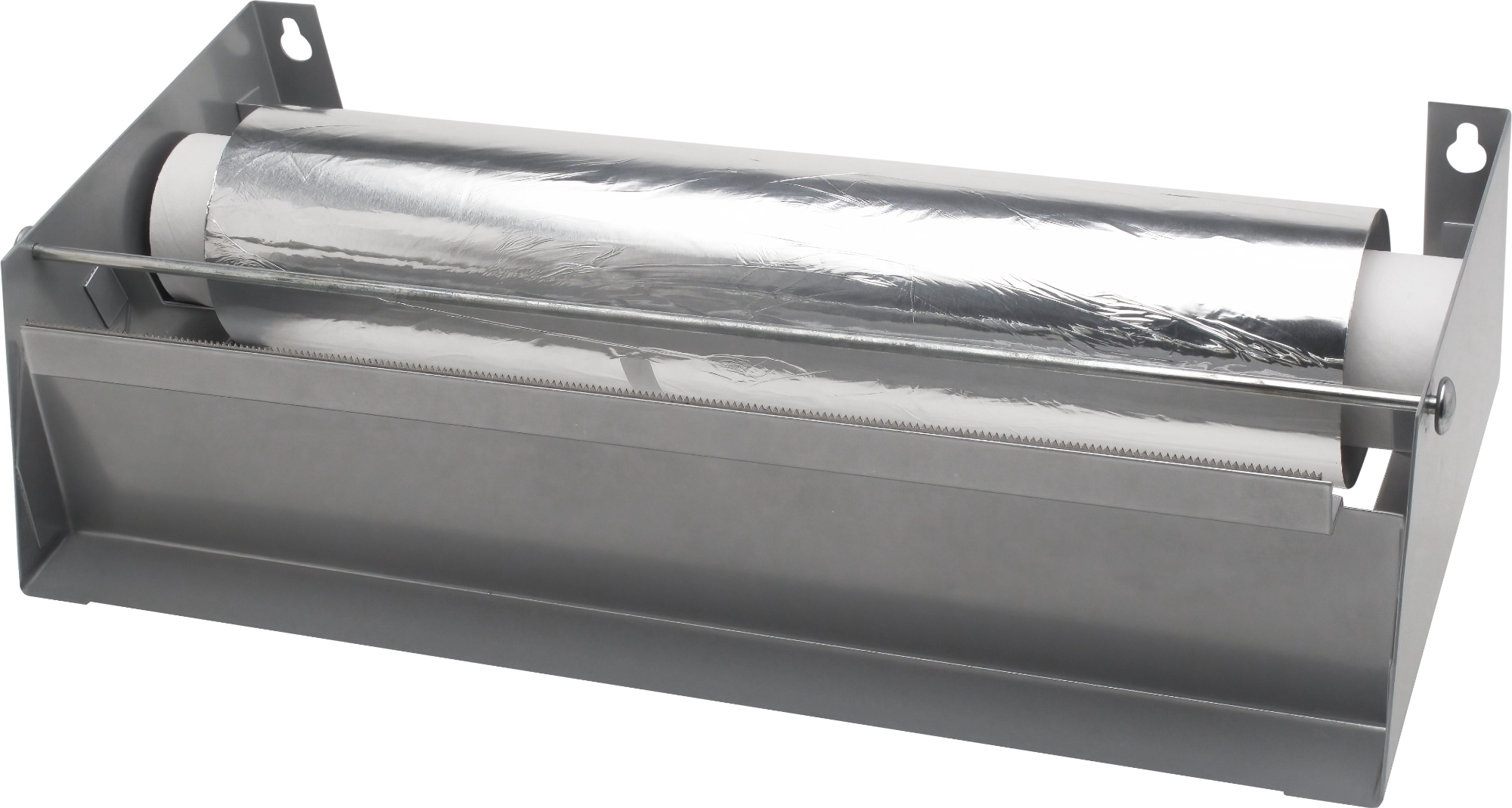 Alurollenhalter für Tisch und Wand 30cm breit