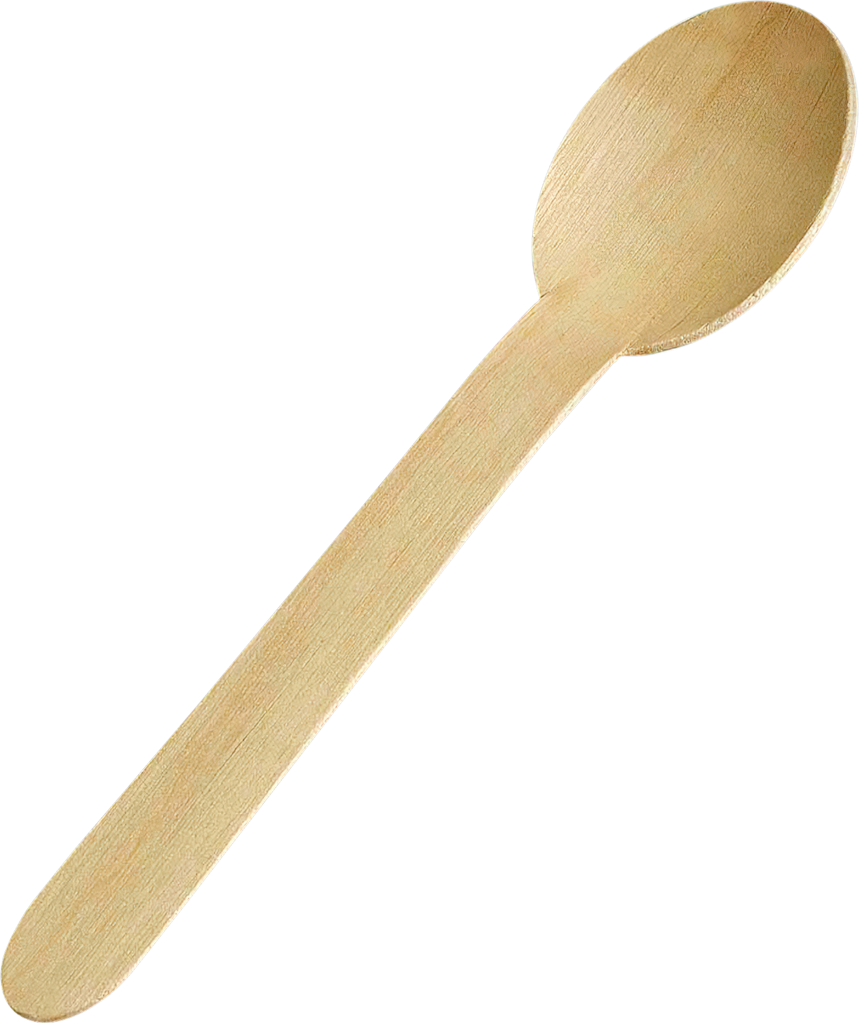 Eco Löffel aus Holz 16 cm, 100Stk