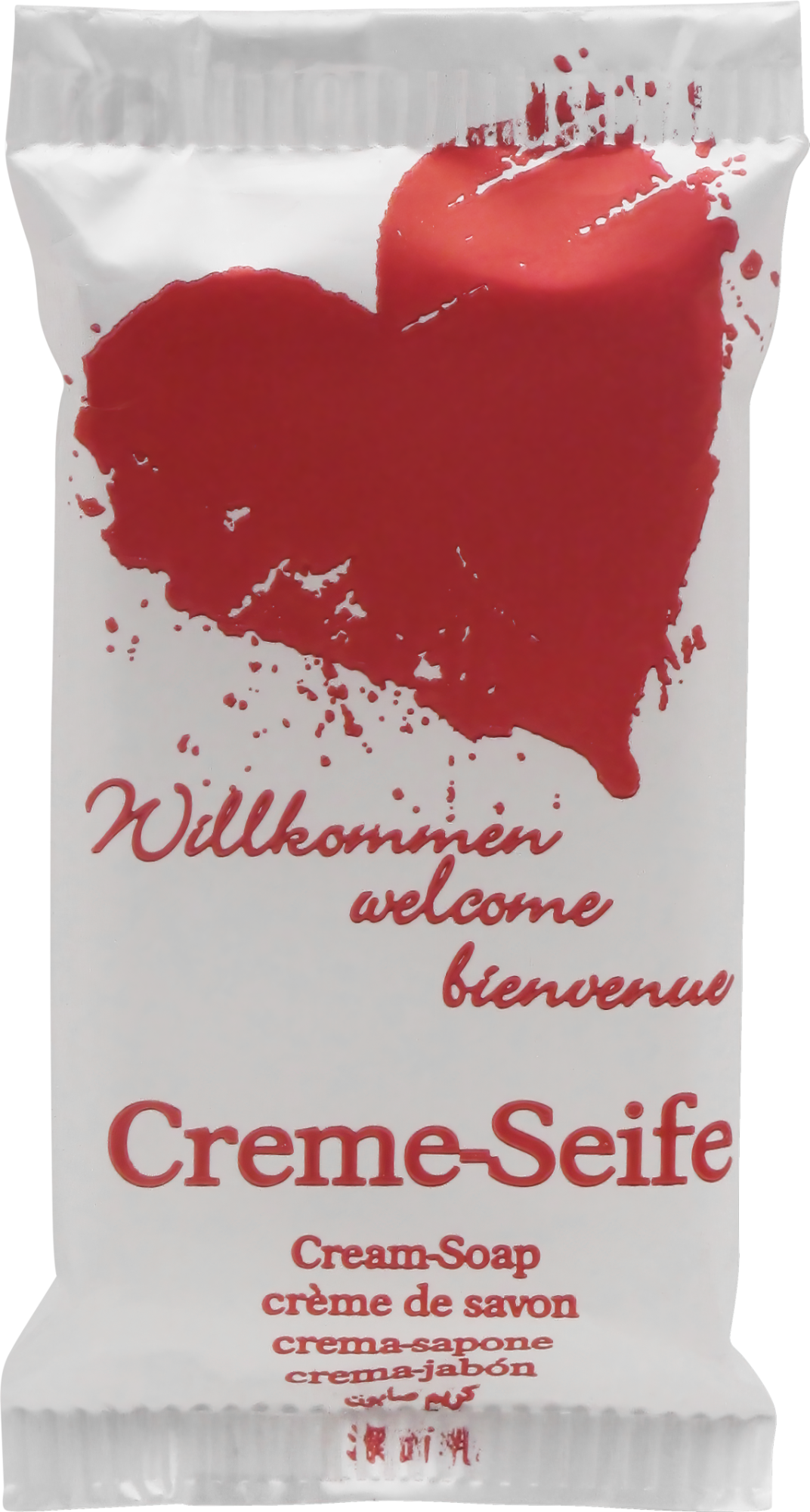 Herzlich-Willkommen-Cremeseife 14g 400St.