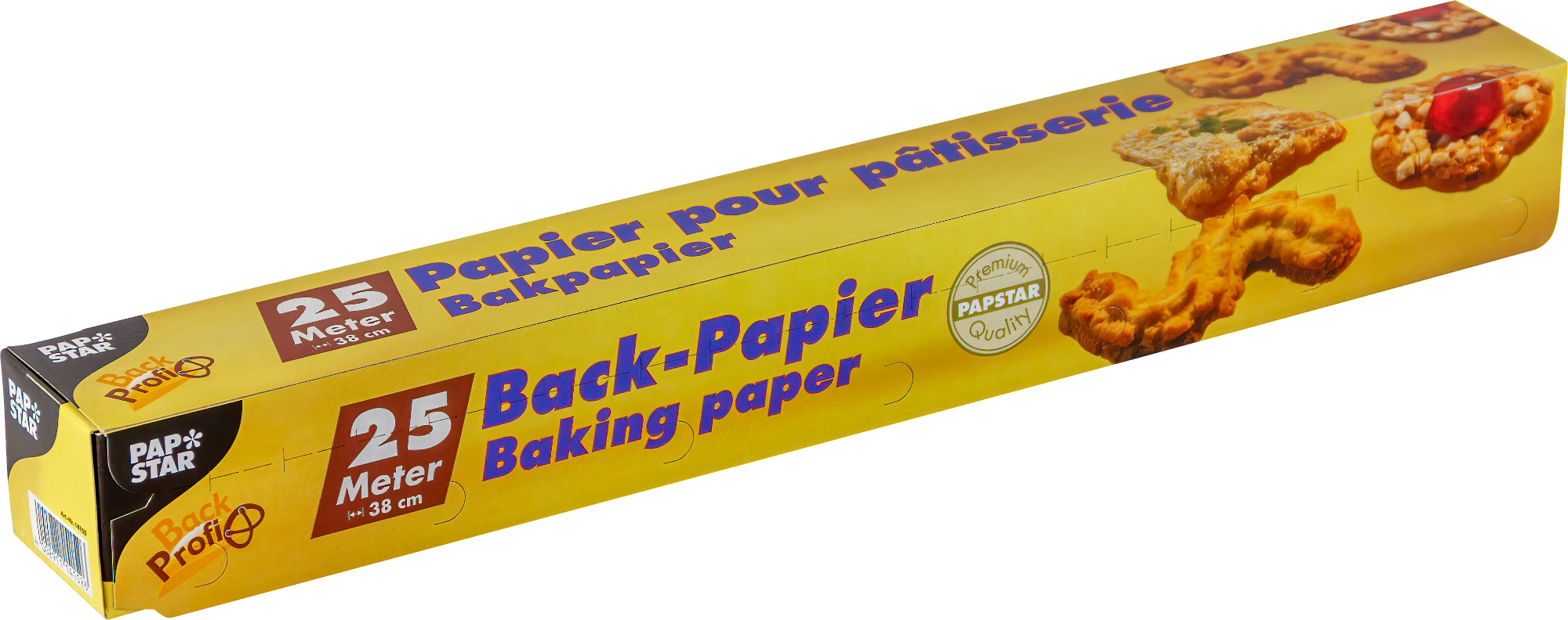 Backpapier 25m Rolle 38cm Breit