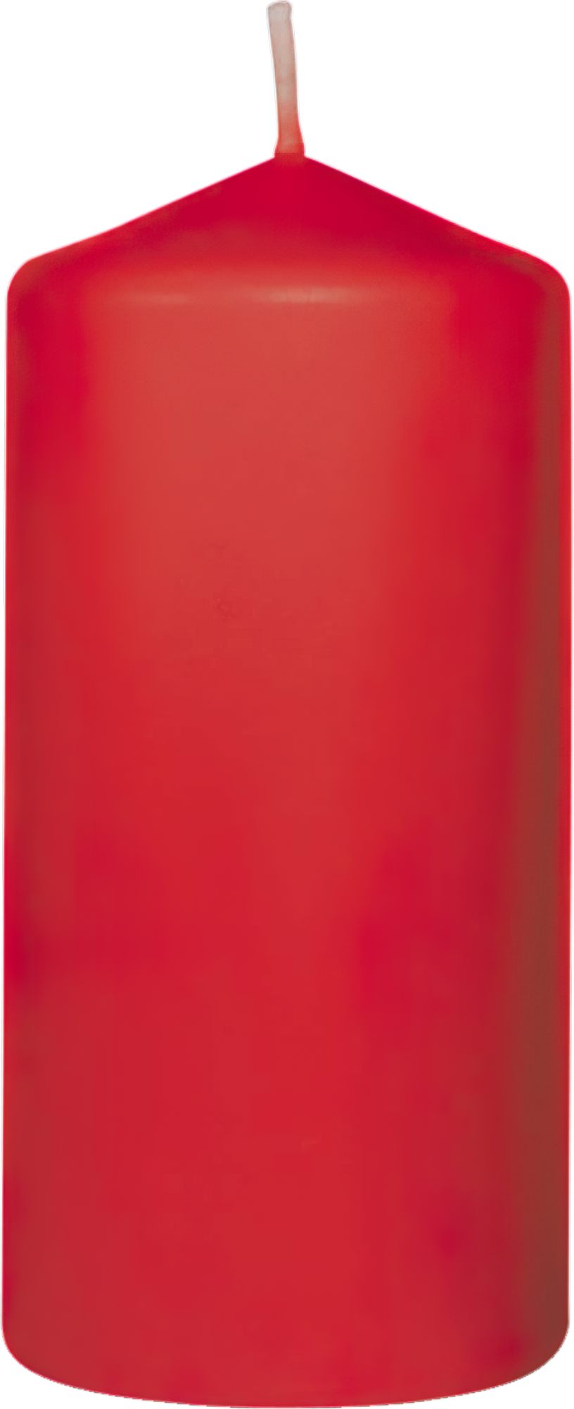 Kerzenstumpen rot 10x5cm 24St.