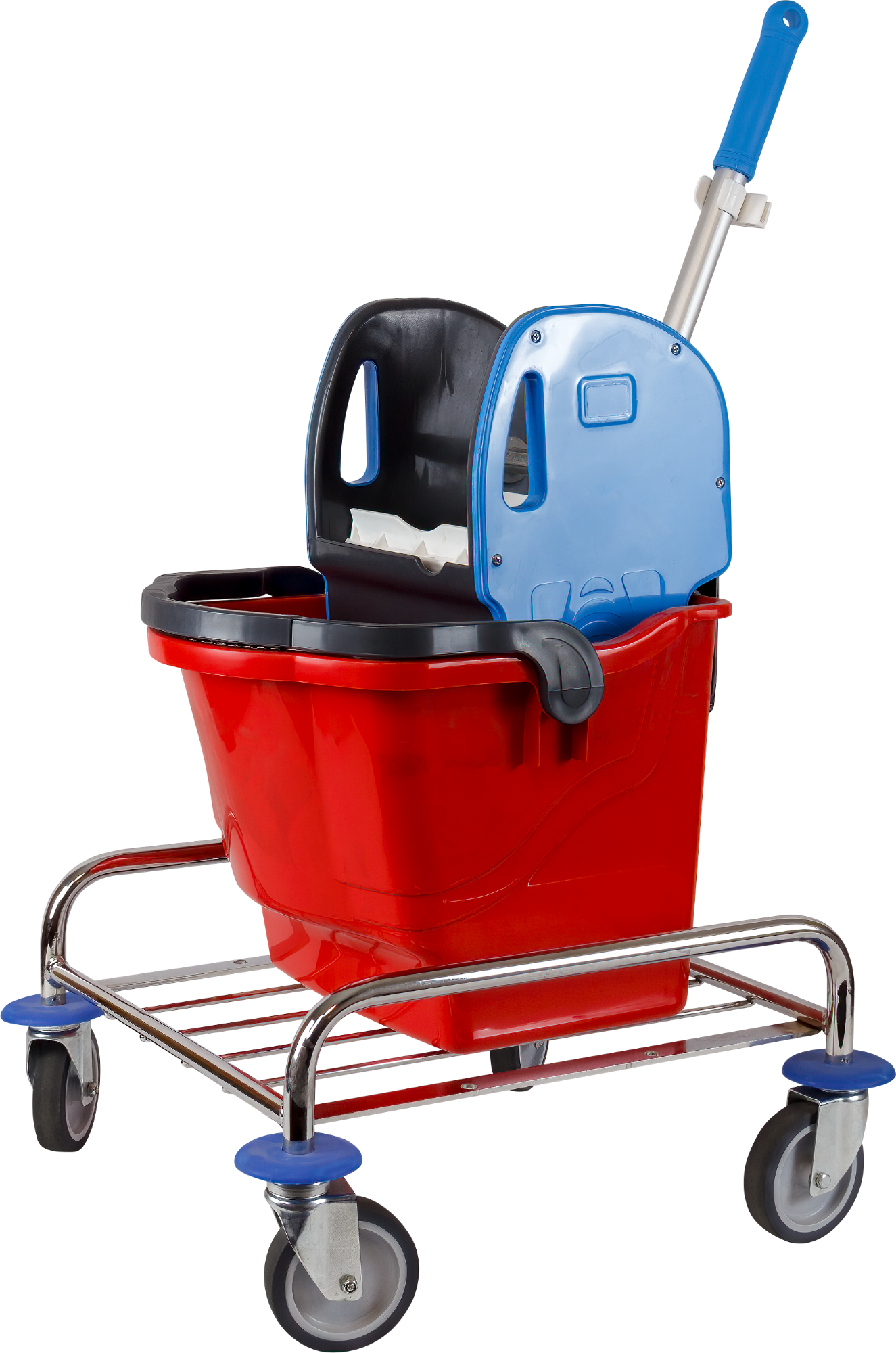1-Eimer-Fahr-Wagen Eimer a 17L mit Presse