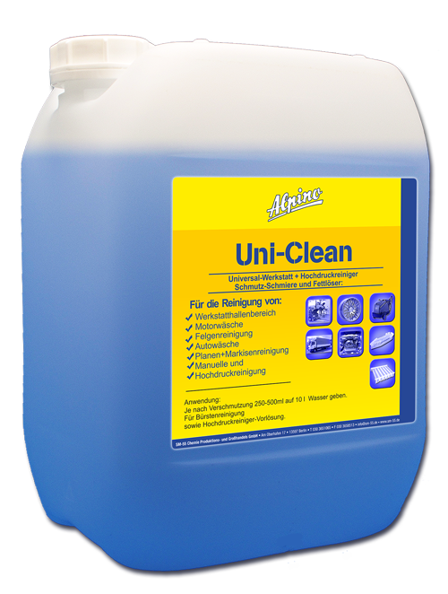 Uni Clean Werkstatt und Hochdruckreiniger