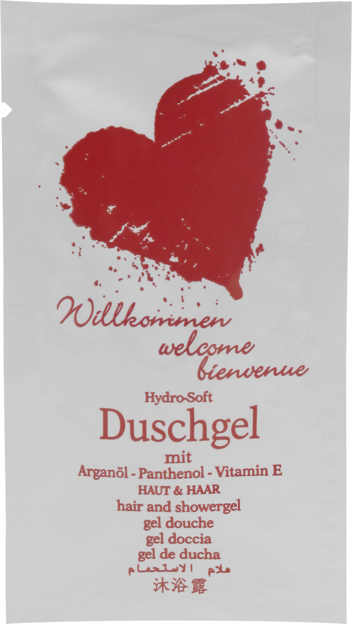 Herzlich-Willkommen-Hydrosoft-Duschgel 10ml 500St.