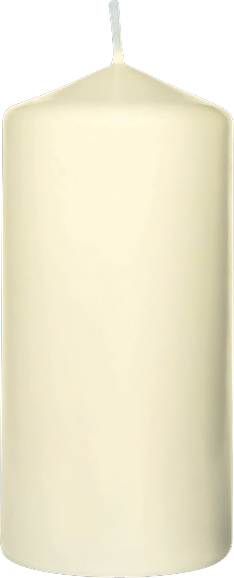 Kerzenstumpen champagner 10x5cm 24 St.