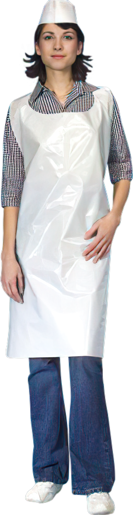 Einwegschürze 50St. Spenderbox 125x75cm 25my