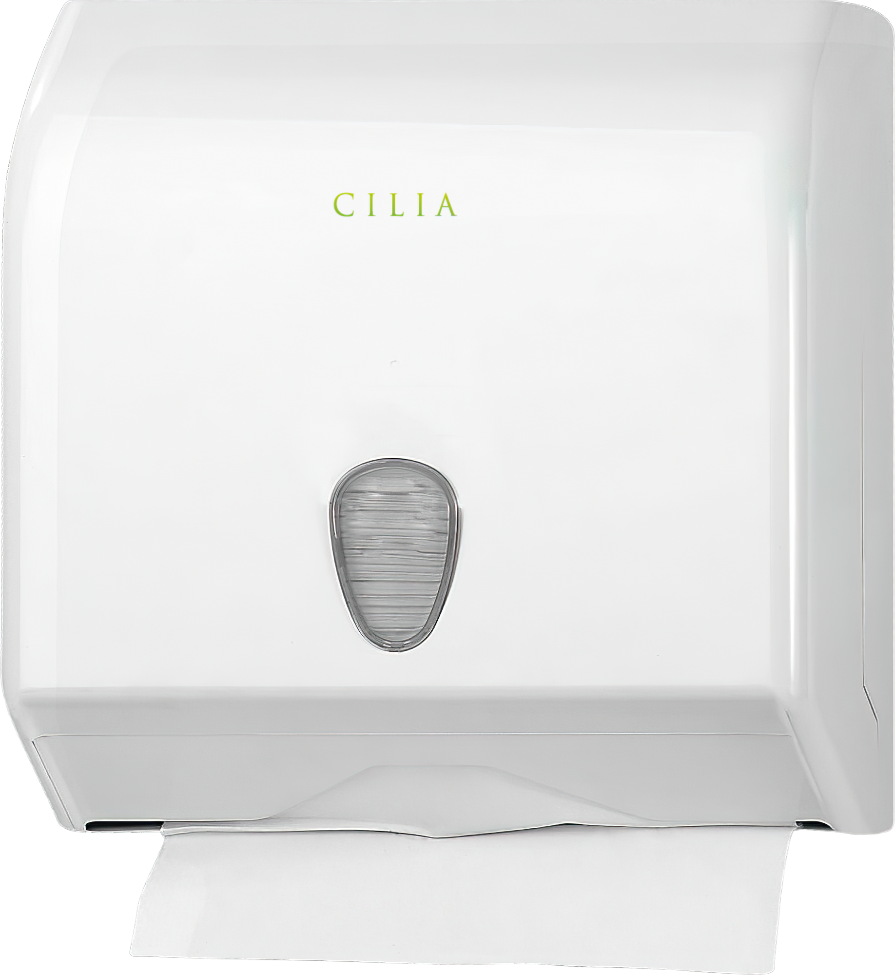 Cilia Papierhandtuchspender Klein Kunststoff weiss