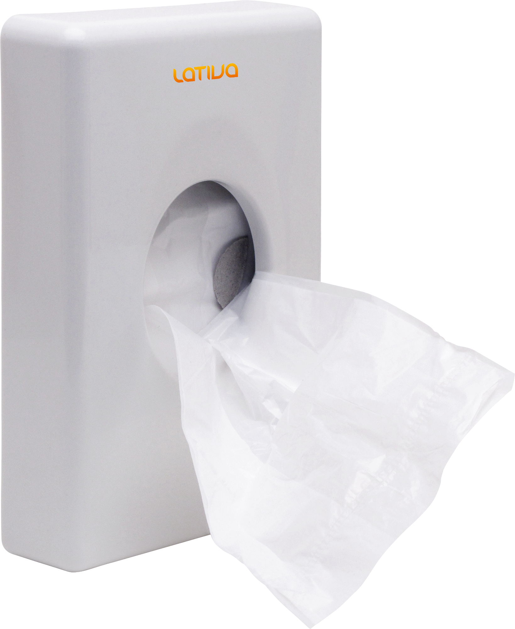 Hygienebeutelhalter Kunststoff weiß H 13,7 x B 9,7 x T 2,6cm