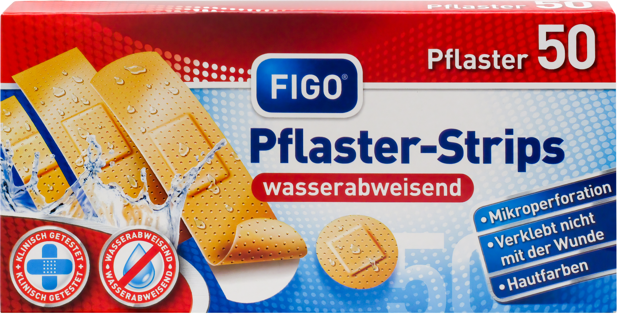 Pflaster-Strips 50St. sortiert