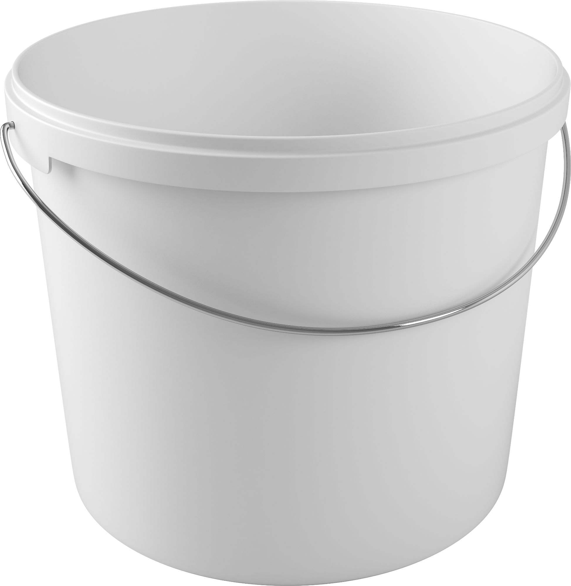 Eimer Rund Weiß ohne Deckel 5 Liter