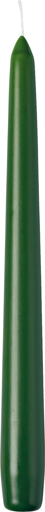 Leuchterkerzen dunkelgrün 50St.